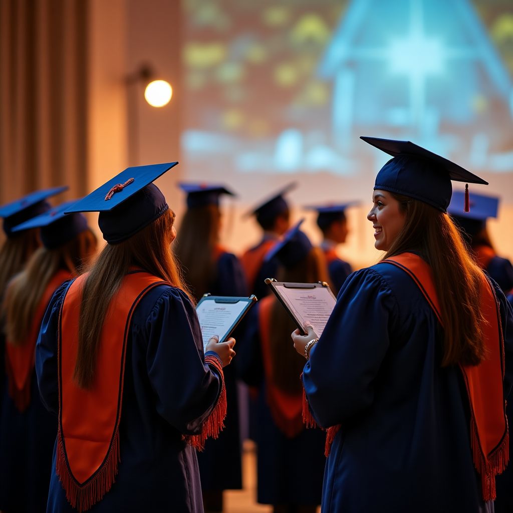 Graduación estudiantes Junieta Bolivia ceremonia