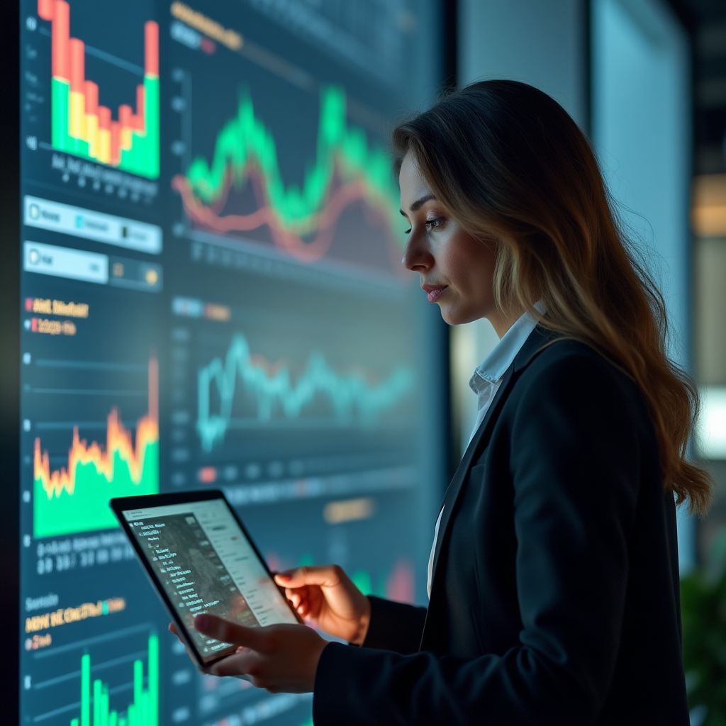 Analista financiera del sector energético